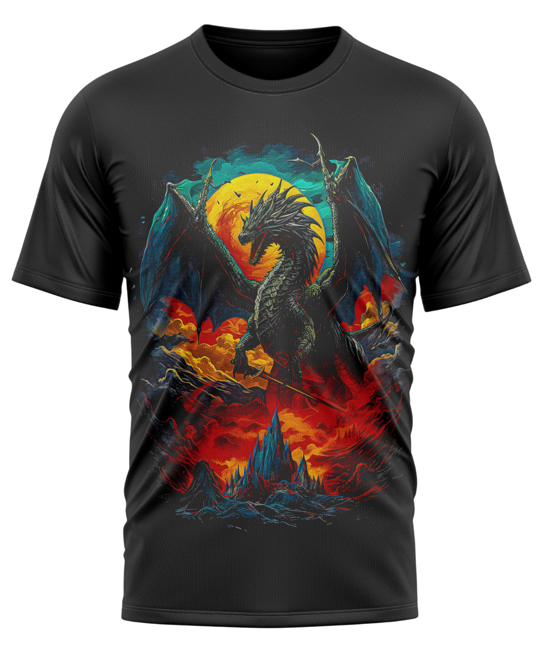 Polera Estampada Dragón