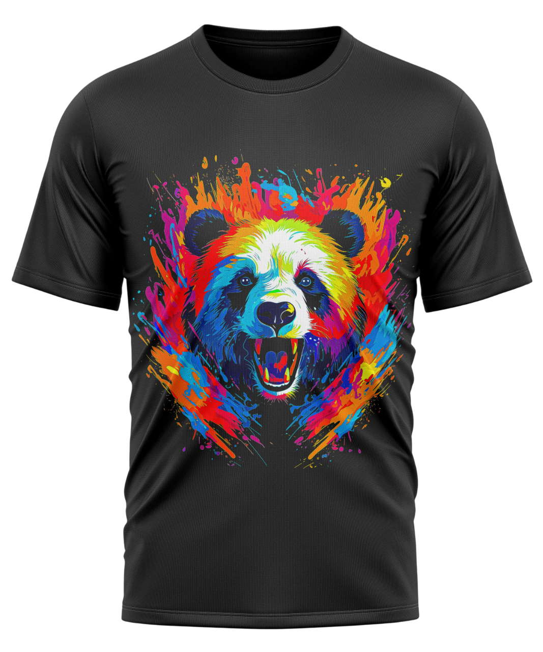 Polera Estampada Oso Panda