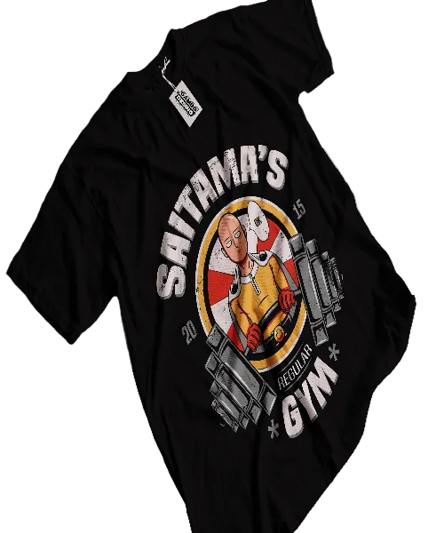 Polera Estampada Saitama Gym