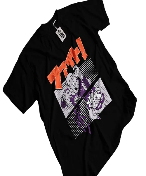 Polera Estampada Dragon Ball Z Piccolo vs Goku