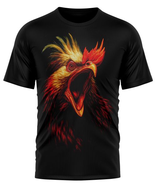 Polera Estampada Gallo