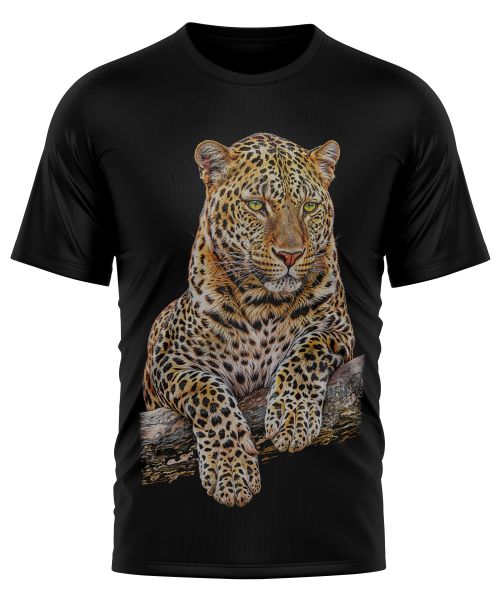 Polera Estampada Jaguar Natural