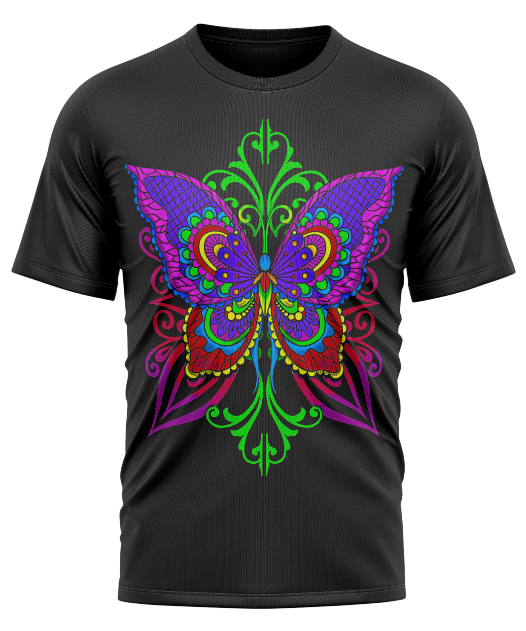 Polera Estampada Mariposa