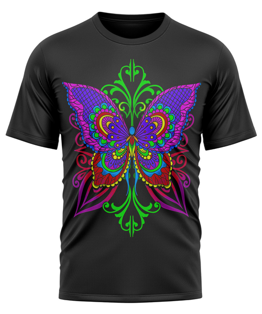 Polera Estampada Mariposa