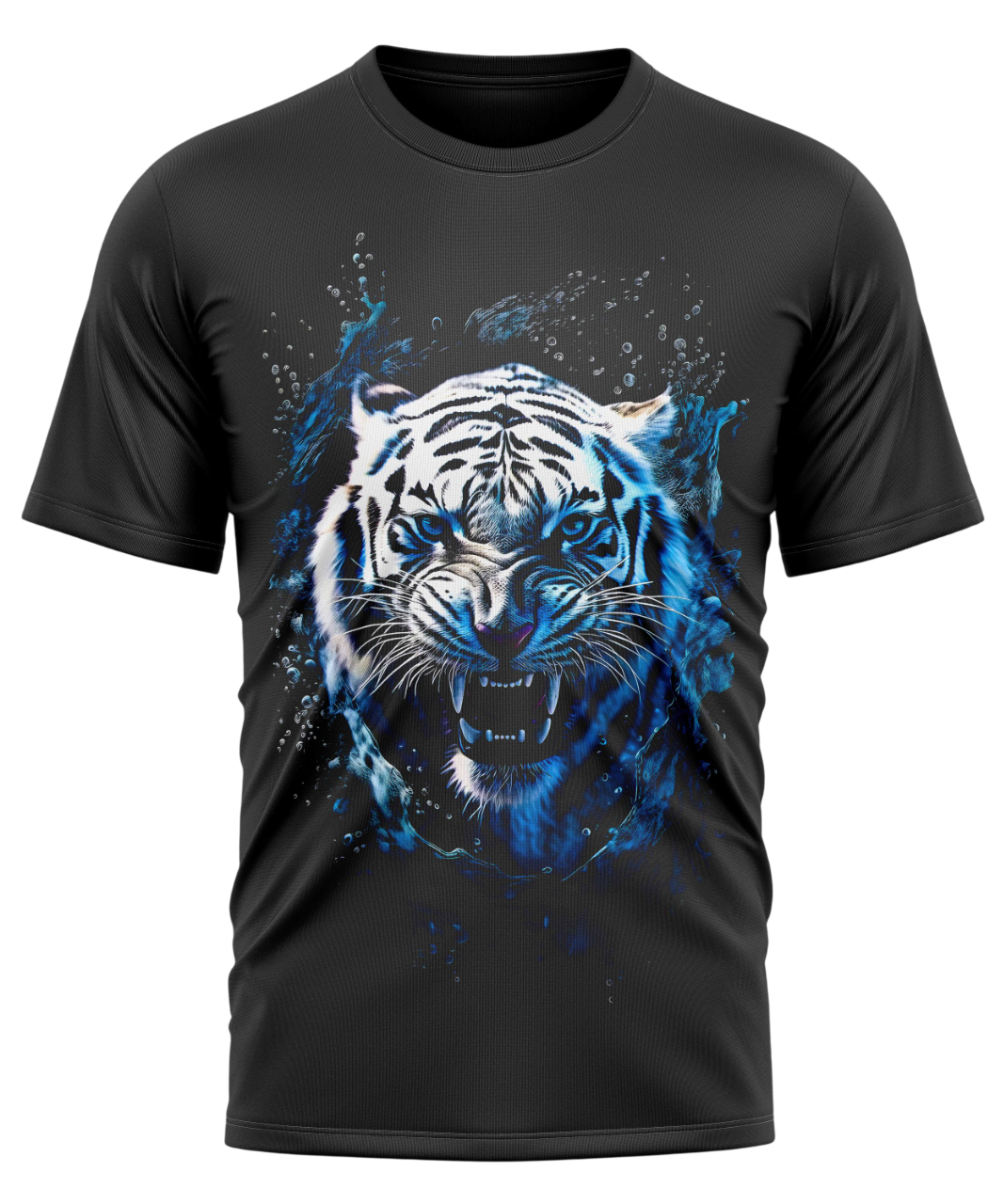Polera Estampada Tigre Blanco